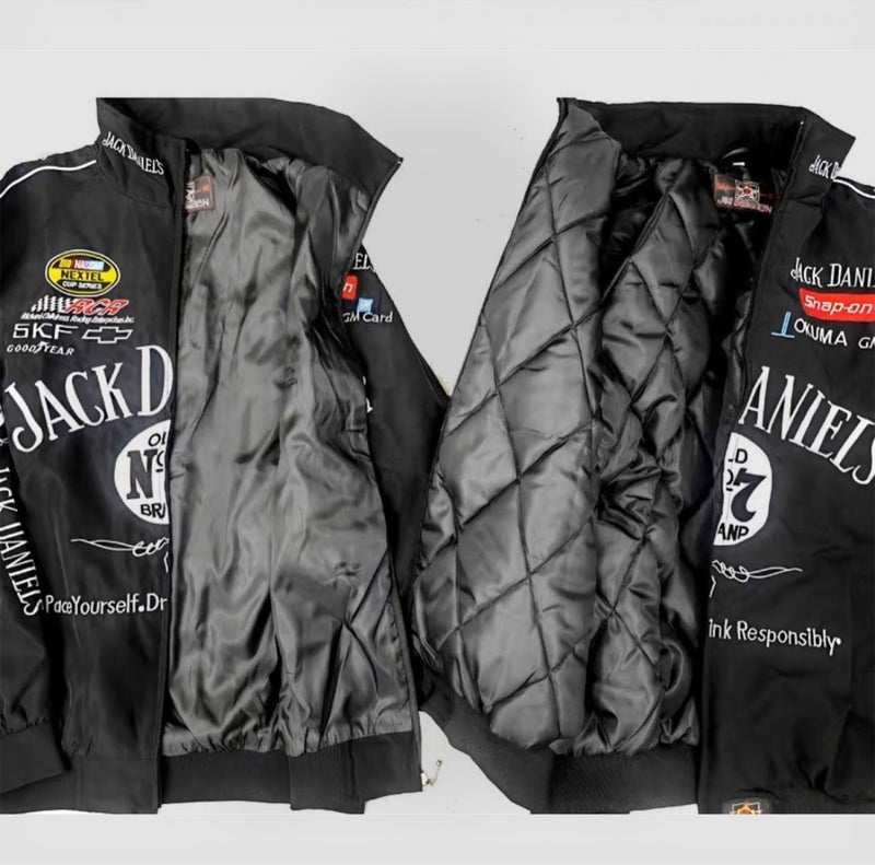 Retro “Jack Daniels” Rally Jacket