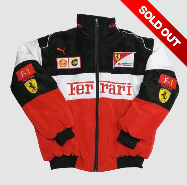 Retro “Ferrari” Rally Jacket