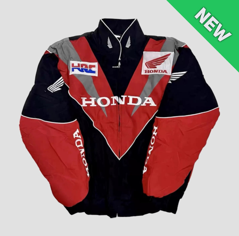 HONDA HRC レトロ ジャケット ヴィンテージ 冬用 レプソルカラー Retro “Honda” Rally Jacket – Auto Apparel
