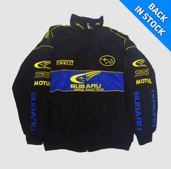 Retro “Black Subaru” Rally Jacket – Auto Apparel