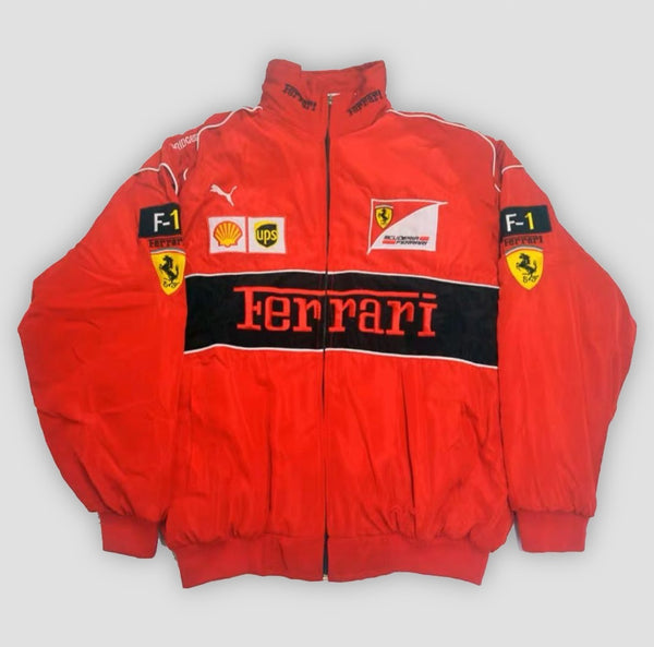 Retro “Red Ferrari” Rally Jacket