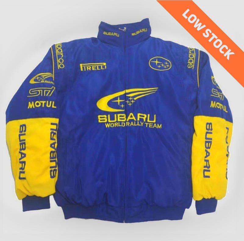 Retro “Blue Subaru” Rally Jacket